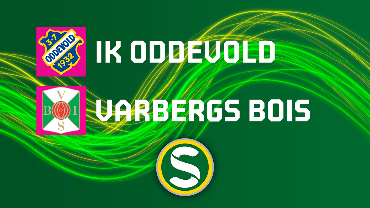 Oddevold vs Varberg poster