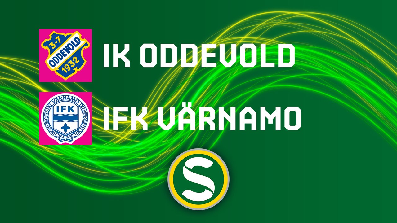 Oddevold vs Värnamo poster