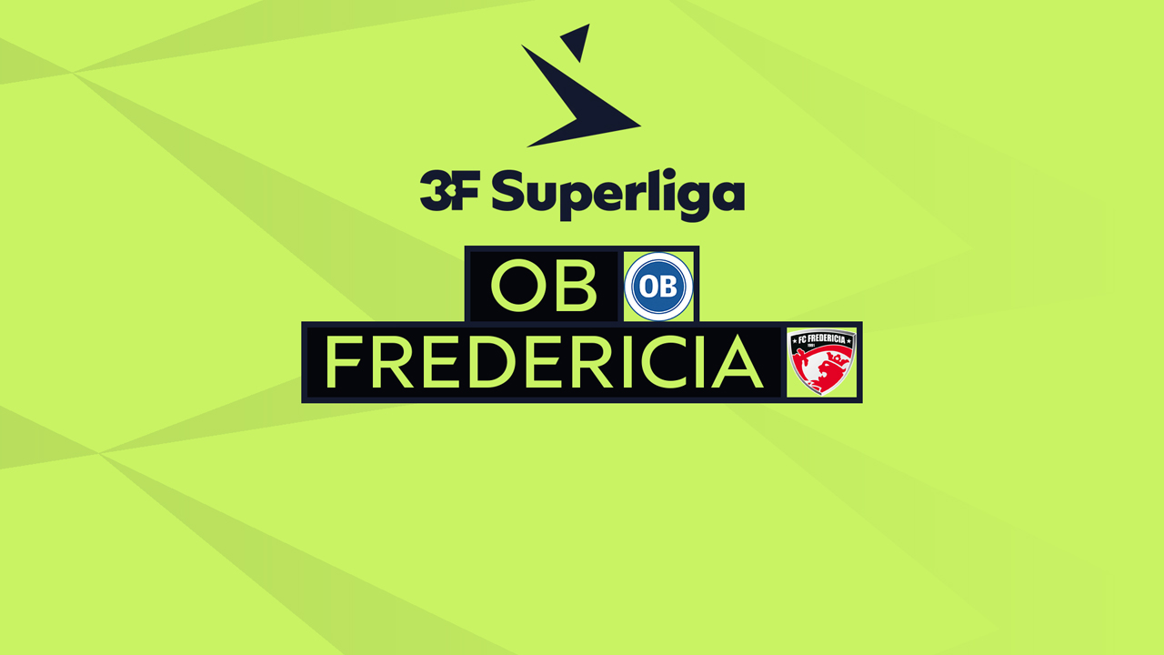 Odense BK vs Fredericia poster