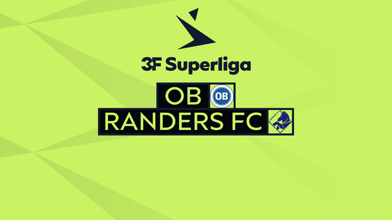 Odense BK vs Randers FC poster