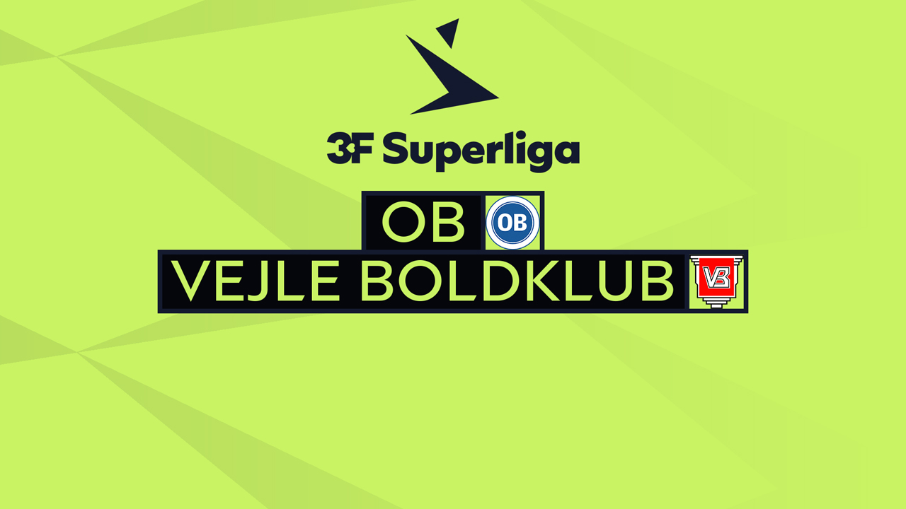 Odense BK vs Vejle poster