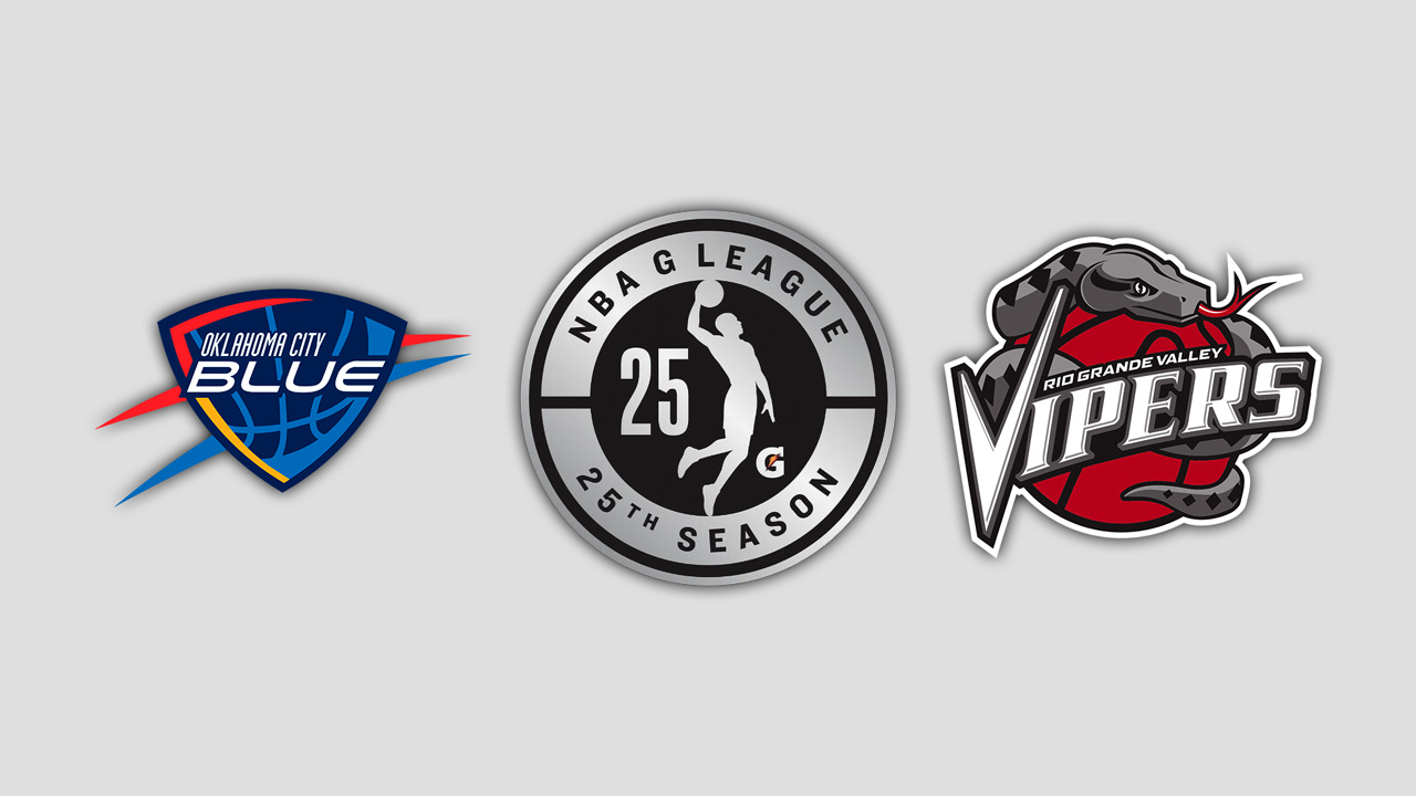 Oklahoma City Blue vs Rio Grande Valley Vipers poster