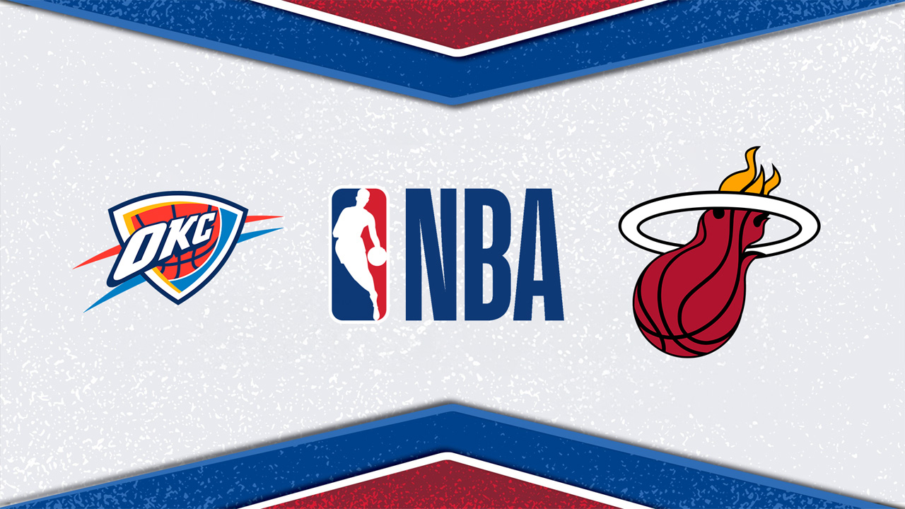 Oklahoma City Thunder vs Miami Heat poster