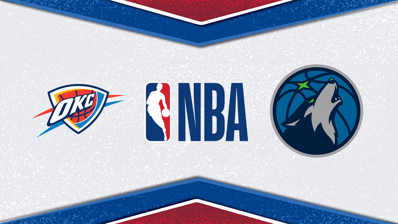 Oklahoma City Thunder vs Minnesota Timberwolves poster