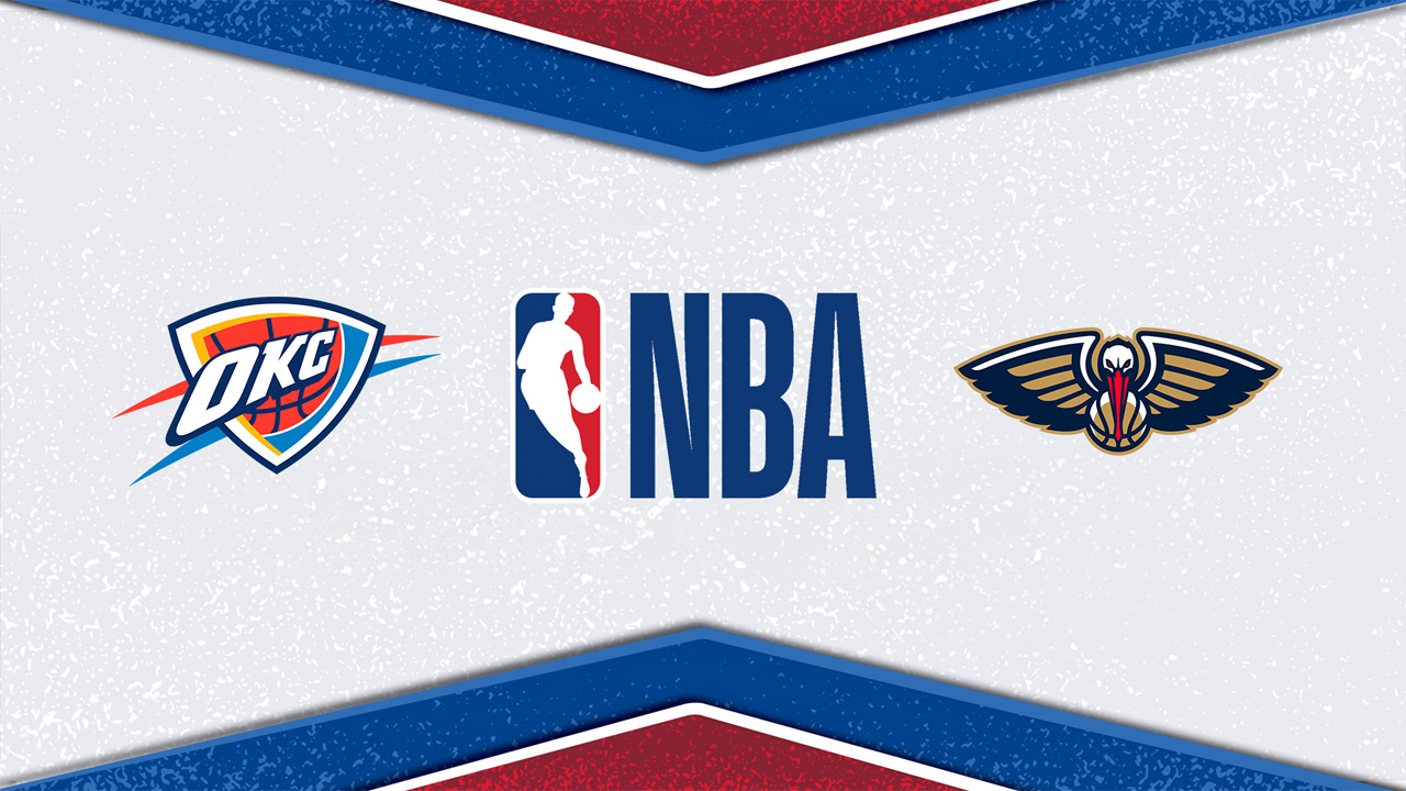 Oklahoma City Thunder vs New Orleans Pelicans poster