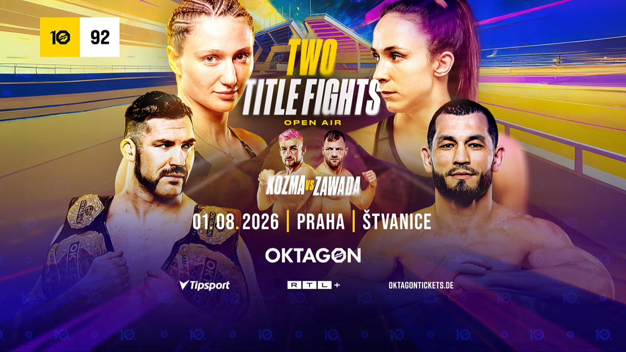 Oktagon 92 Szabová vs Pudilová poster