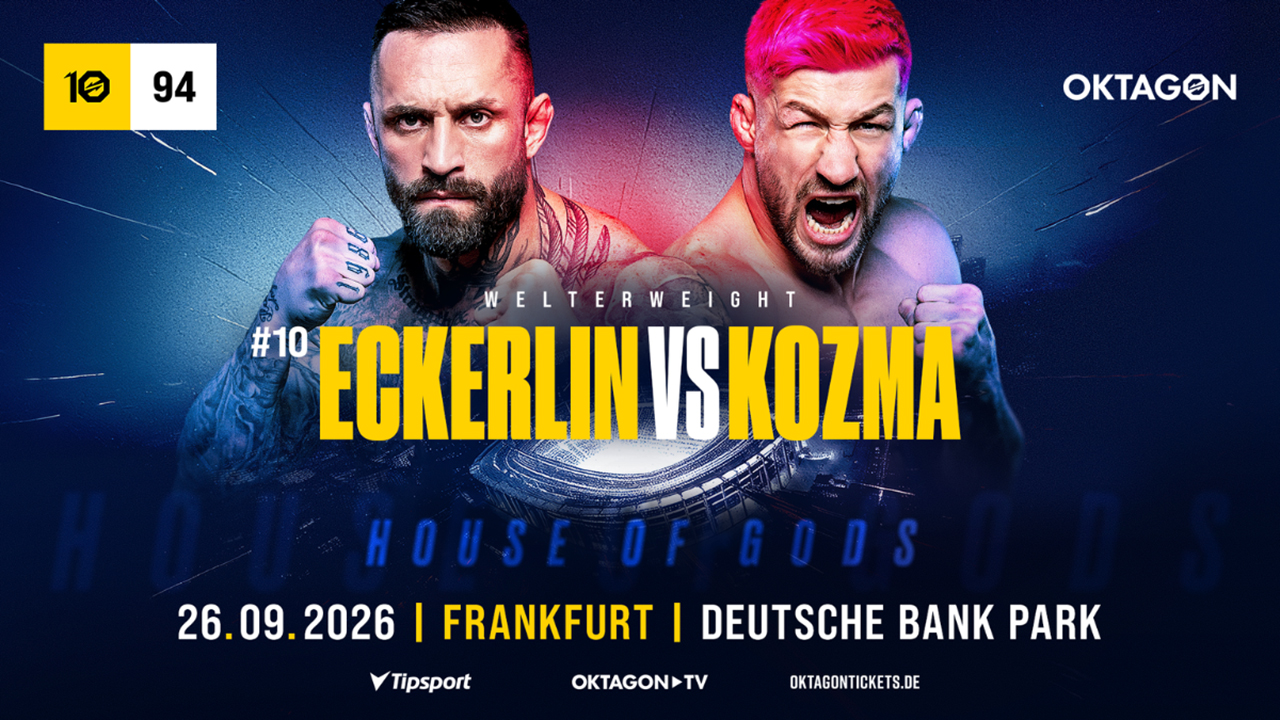 Oktagon 94 Eckerlin vs Kozma poster