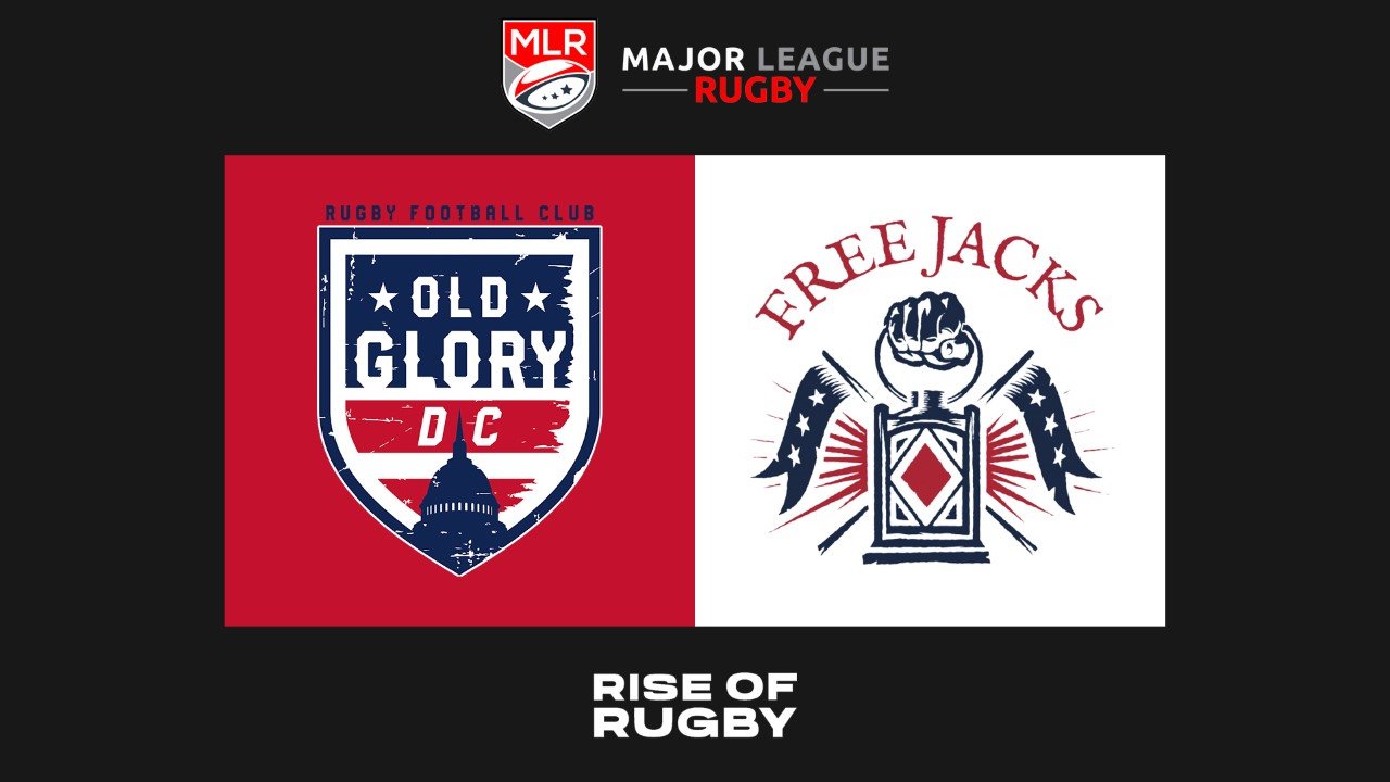 Old Glory DC vs New England Free Jacks poster