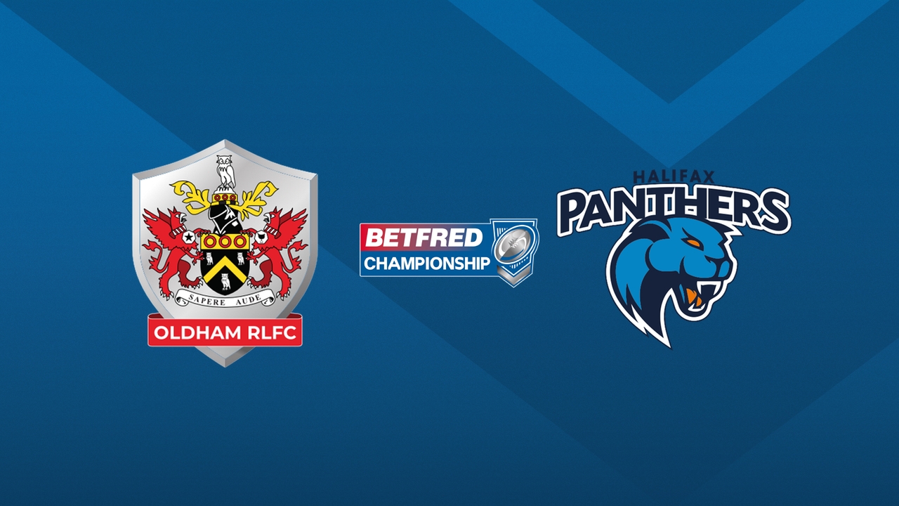 Oldham RLFC vs Halifax Panthers poster
