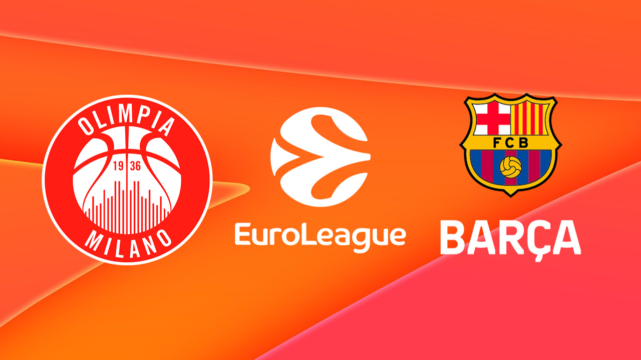 Olimpia Milano vs FC Barcelona Basquet poster