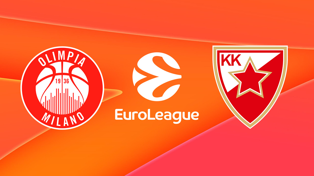 Olimpia Milano vs KK Crvena zvezda poster