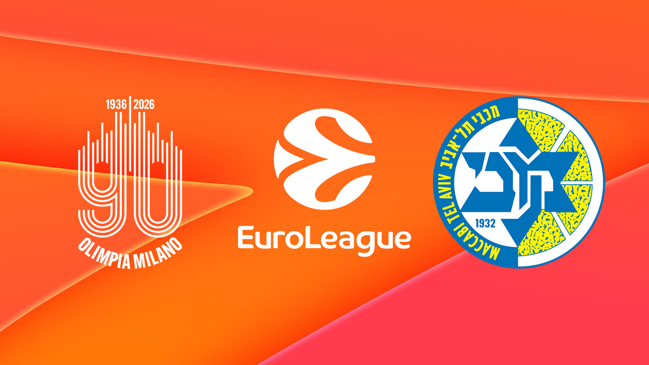 Olimpia Milano vs Maccabi Tel Aviv BC poster