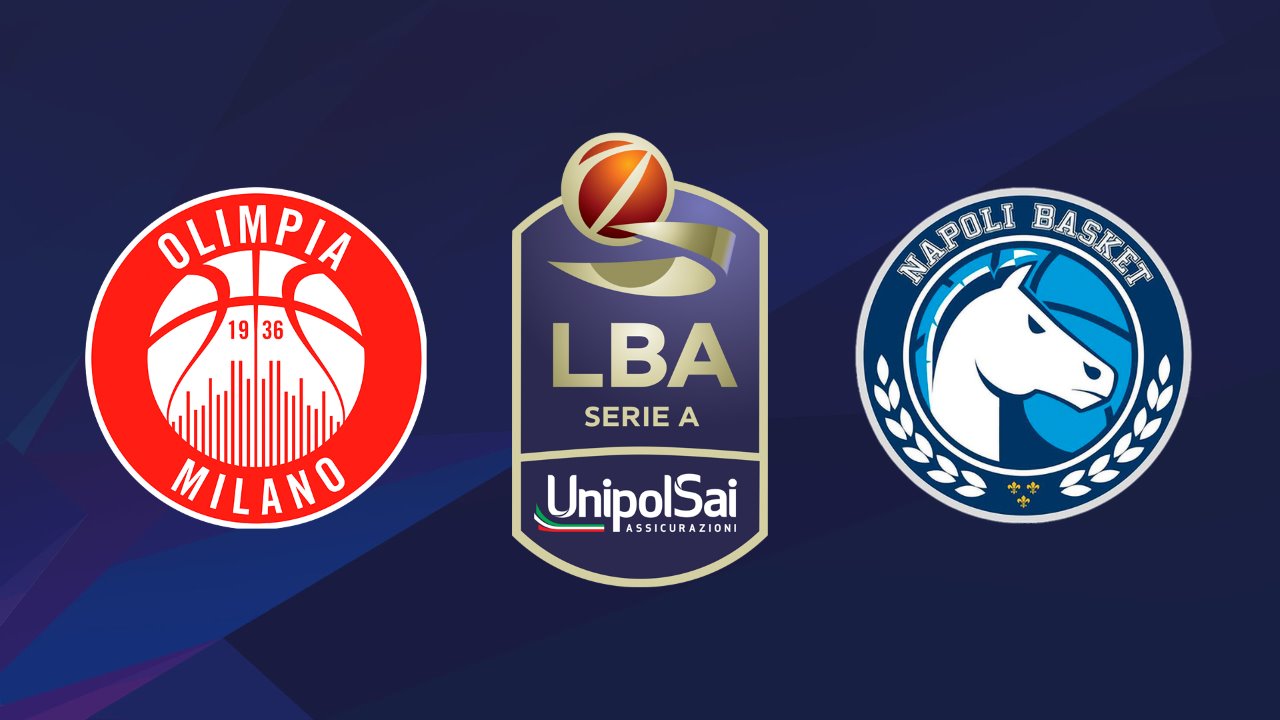 Olimpia Milano vs Napoli Basket poster