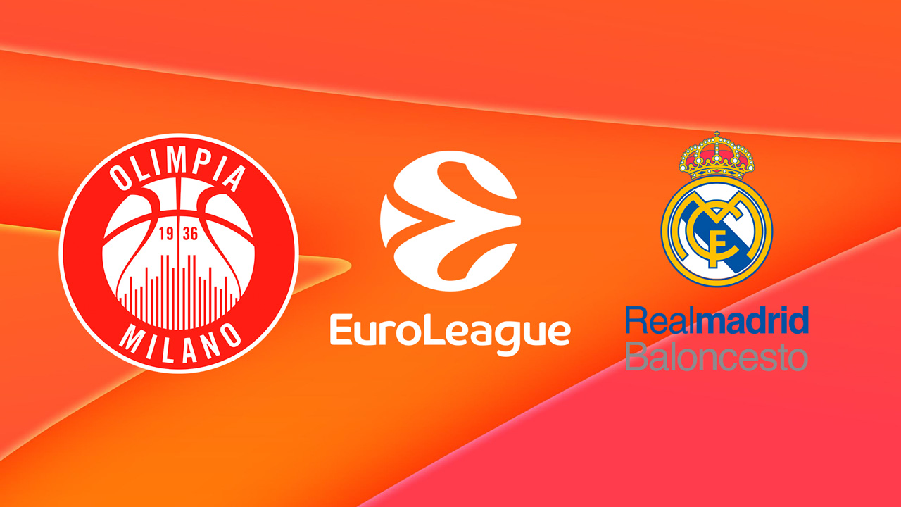 Olimpia Milano vs Real Madrid Baloncesto poster