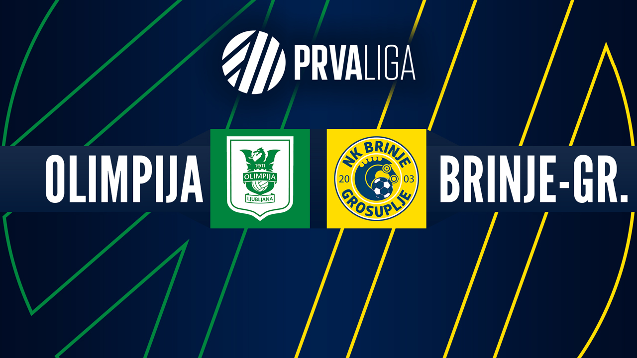 Olimpija Ljubljana vs Brinje-Grosuplje poster