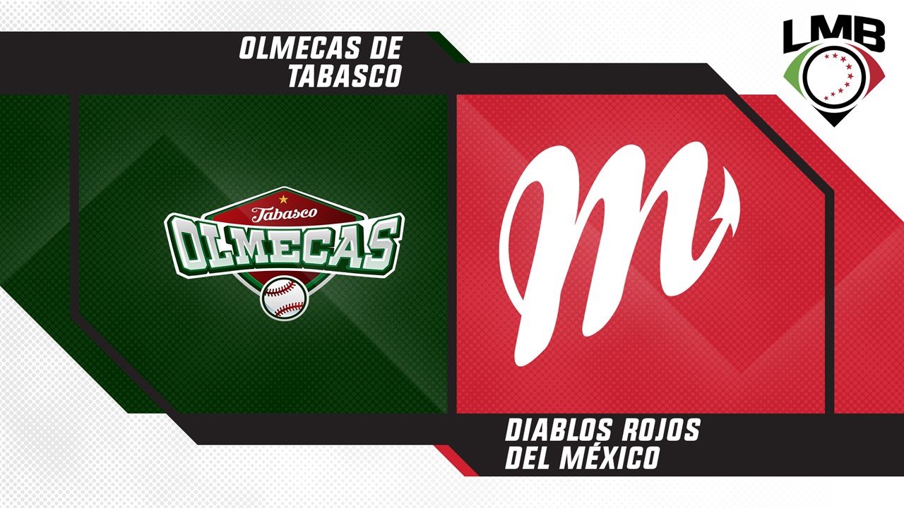 Olmecas de Tabasco vs Diablos Rojos del México poster
