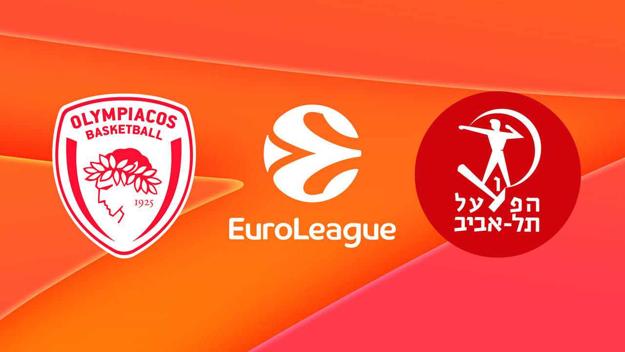 Olympiacos BC vs Hapoel Tel Aviv BC poster