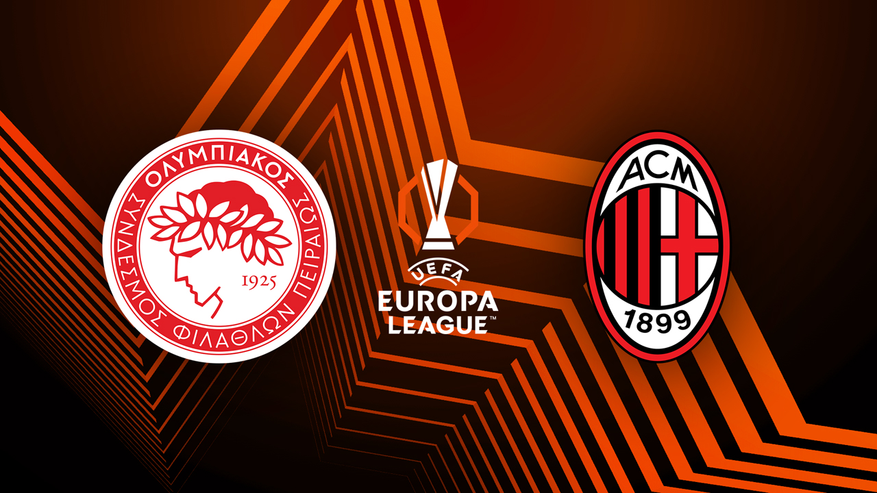 Olympiacos vs AC Milan poster