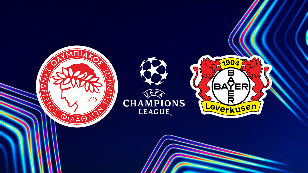 Olympiacos vs Bayer Leverkusen poster