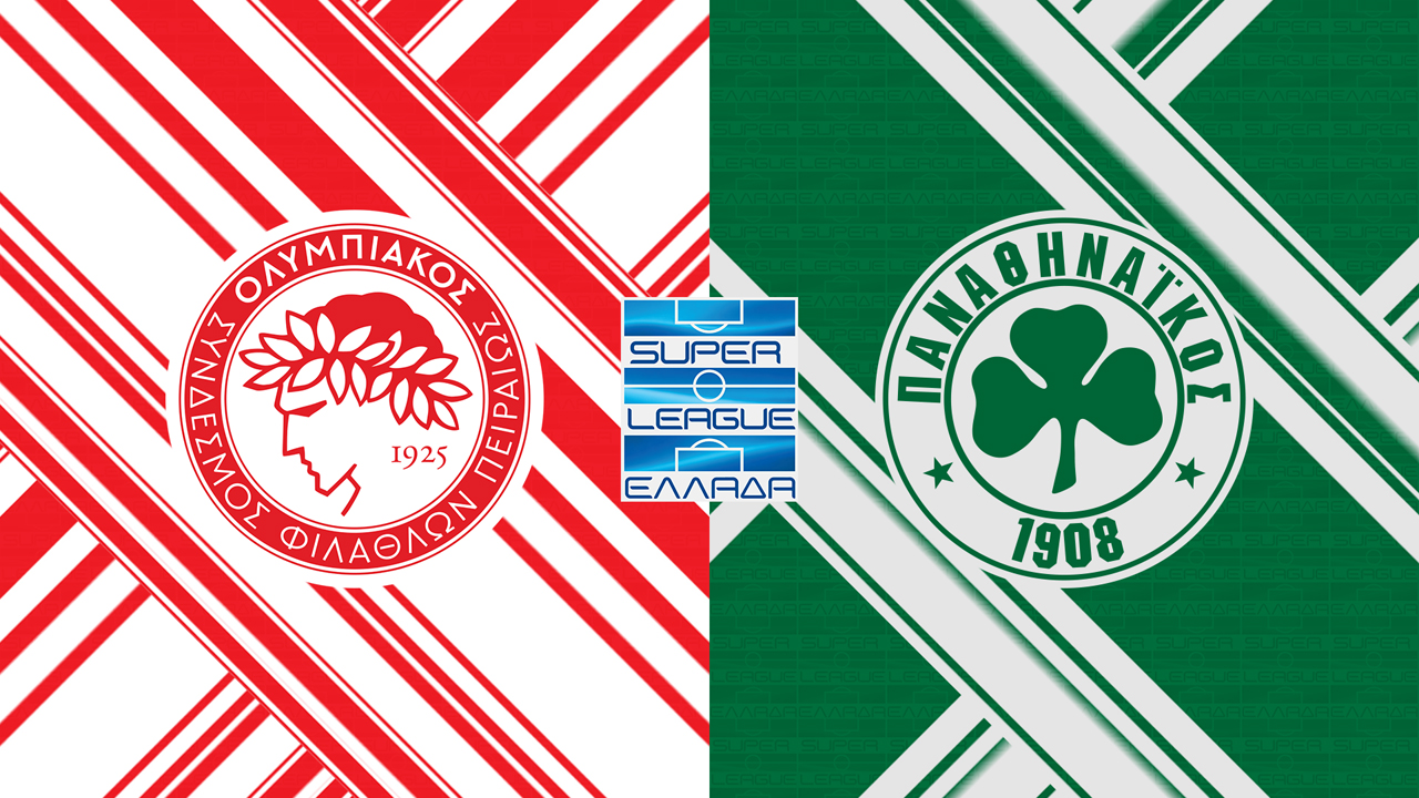 Olympiacos vs Panathinaikos poster