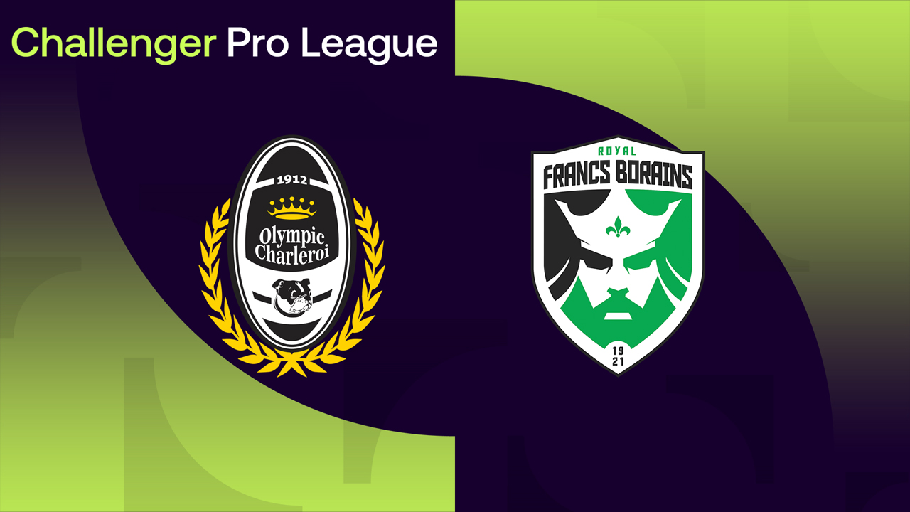 Olympic Charleroi vs Francs Borains poster