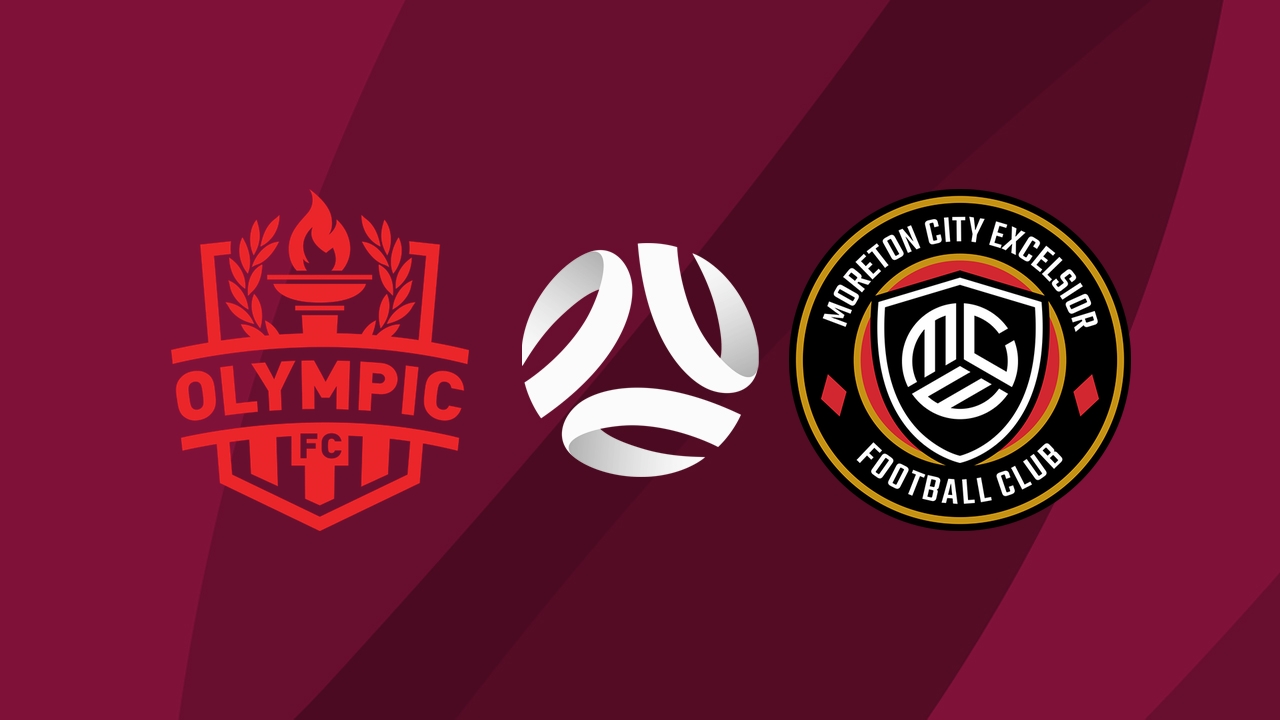 Olympic FC vs Moreton City Excelsior poster