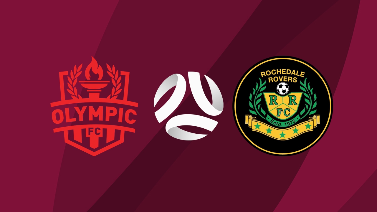 Olympic FC vs Rochedale Rovers poster