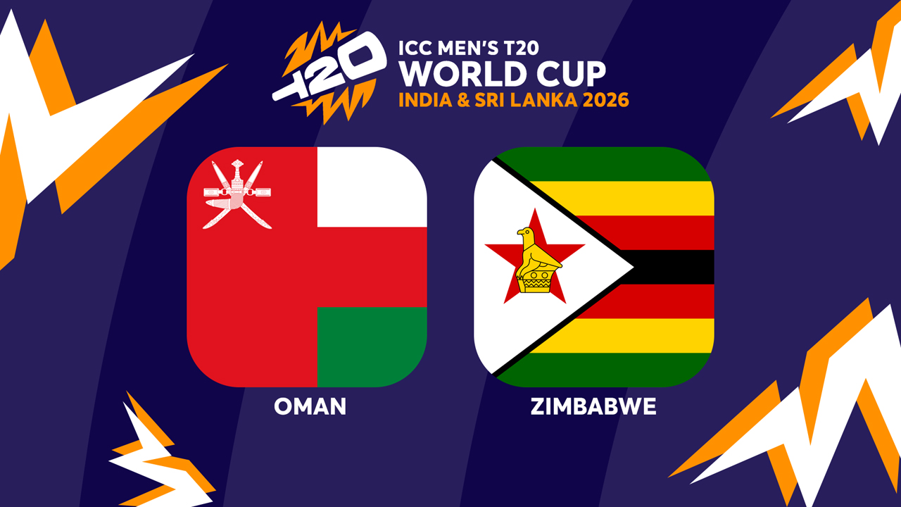 Oman Cricket vs Zimbabwe Cricket poster