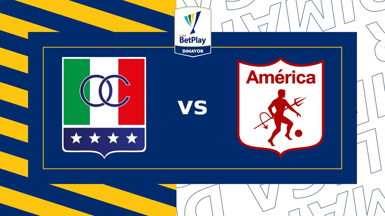 Once Caldas vs América de Cali poster
