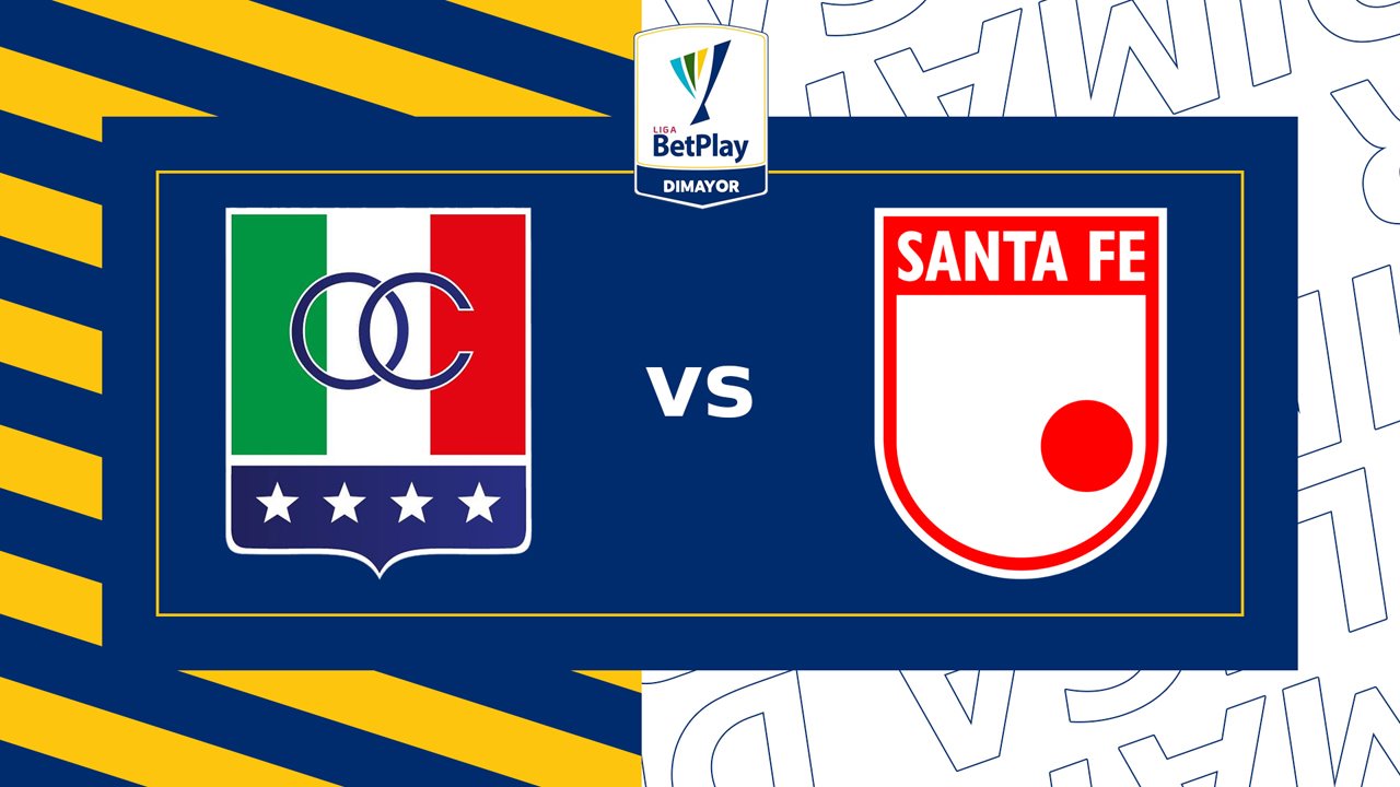 Once Caldas vs Independiente Santa Fe poster