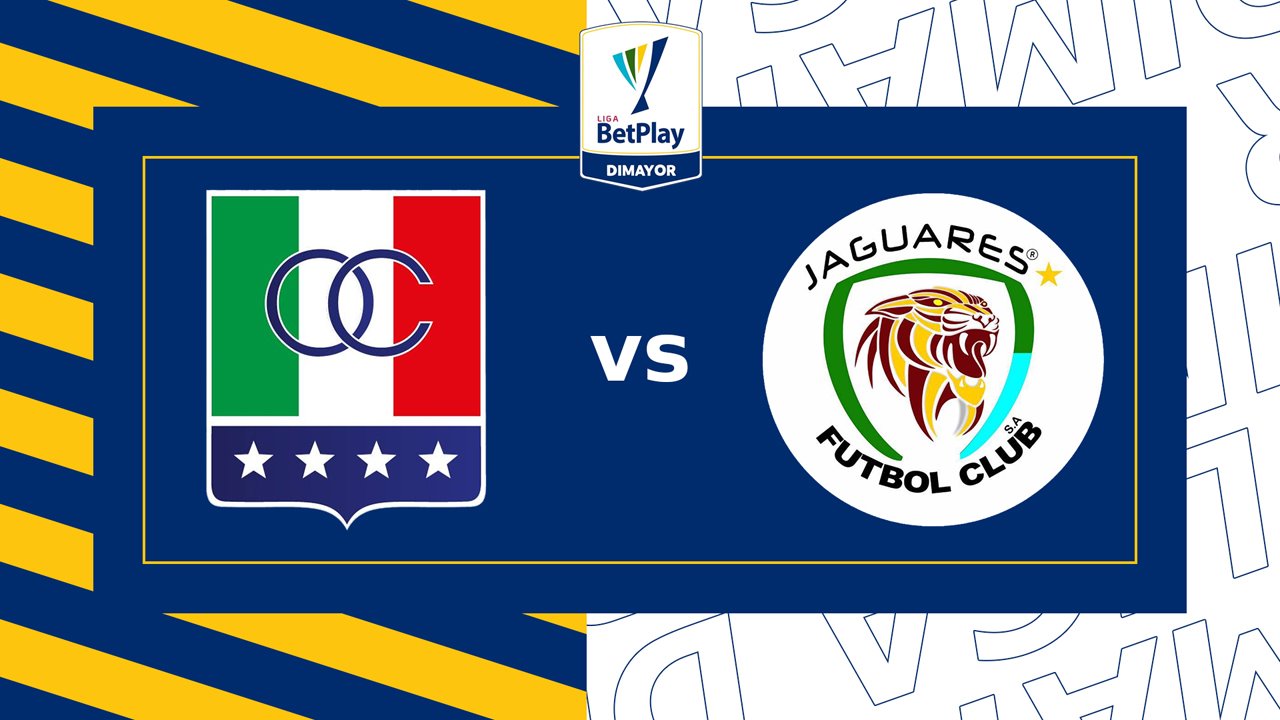 Once Caldas vs Jaguares de Córdoba poster