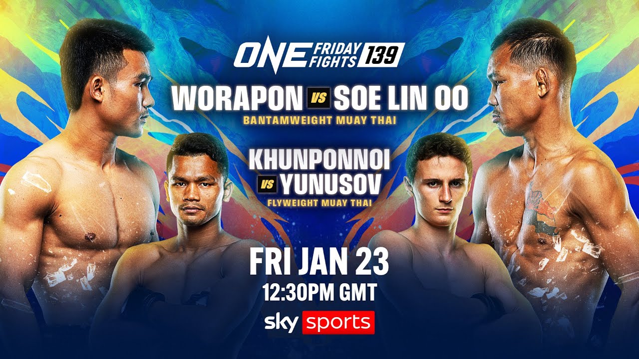 ONE Friday Fights 139 Worapon vs Soe Lin Oo