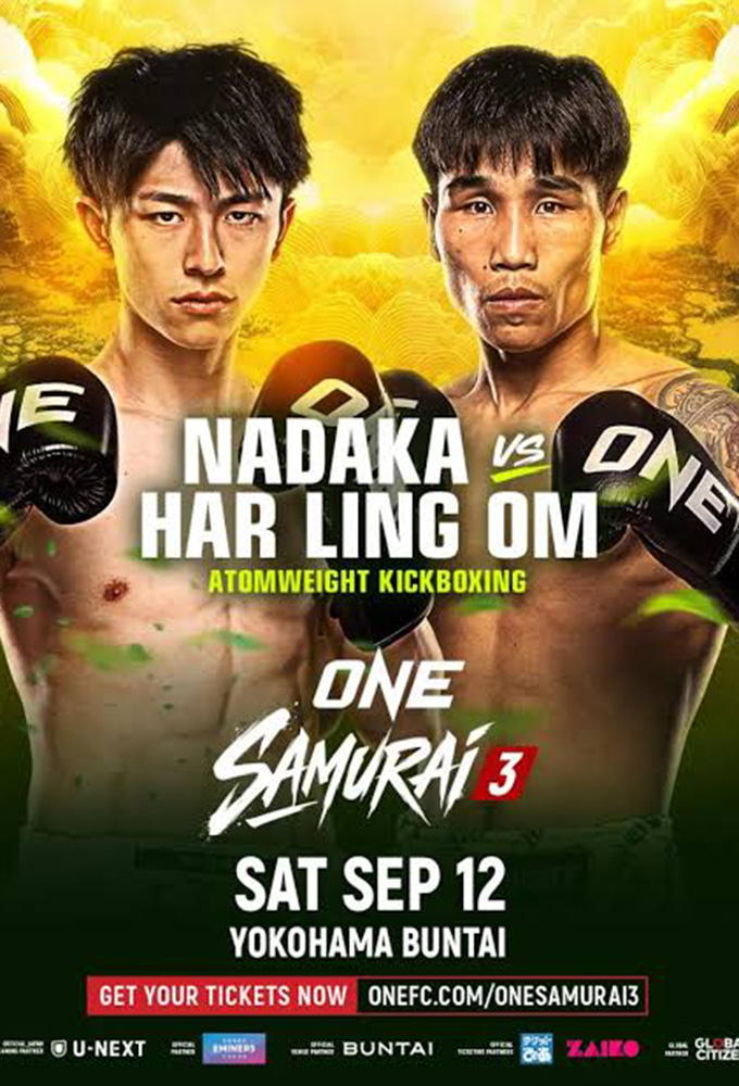 ONE Samurai 3 Nadaka vs Har Ling Om
