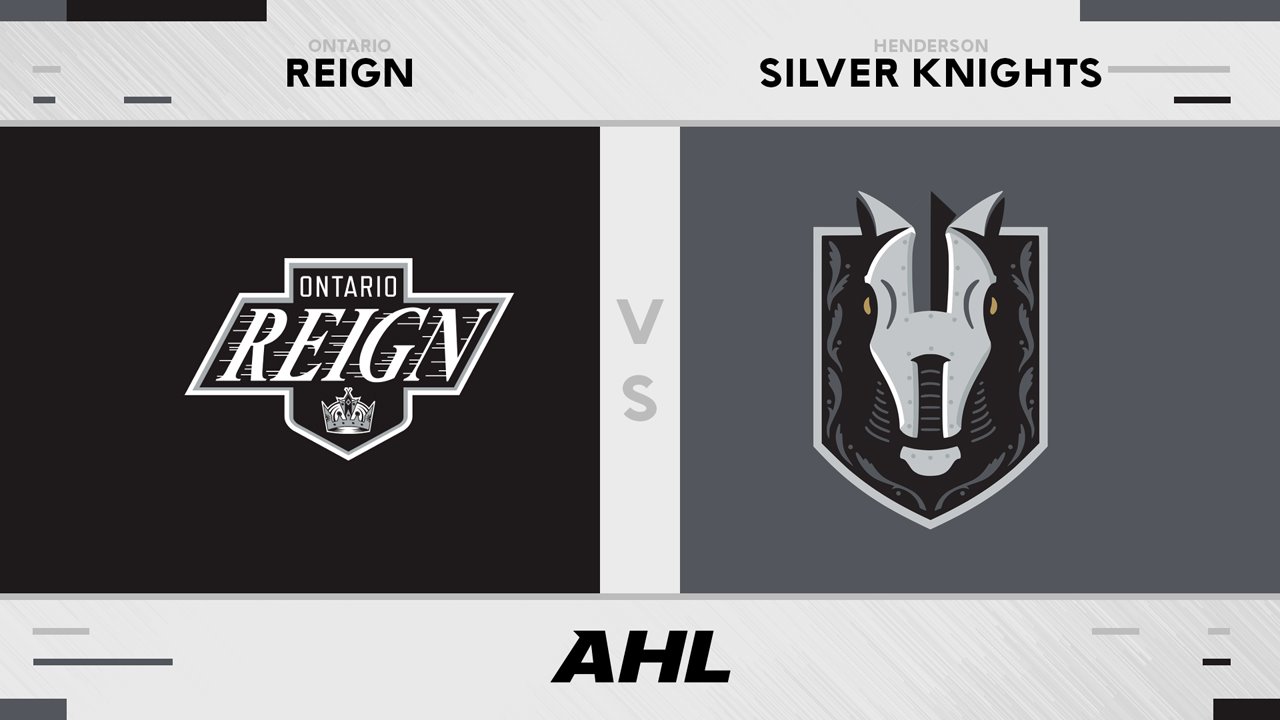Ontario Reign vs Henderson Silver Knights poster