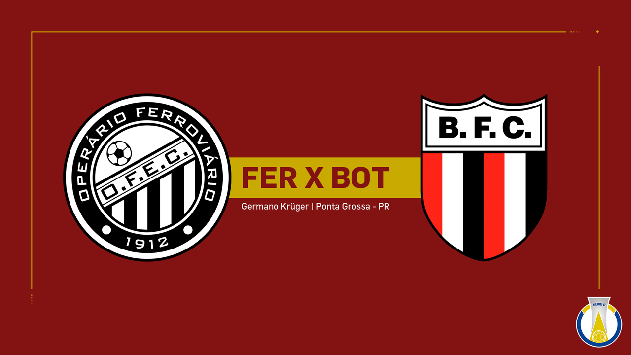 Operário Ferroviário vs Botafogo-SP poster