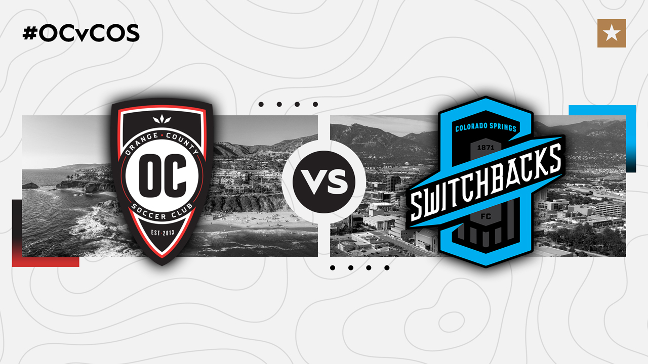 Orange County SC vs Colorado Springs Switchbacks poster