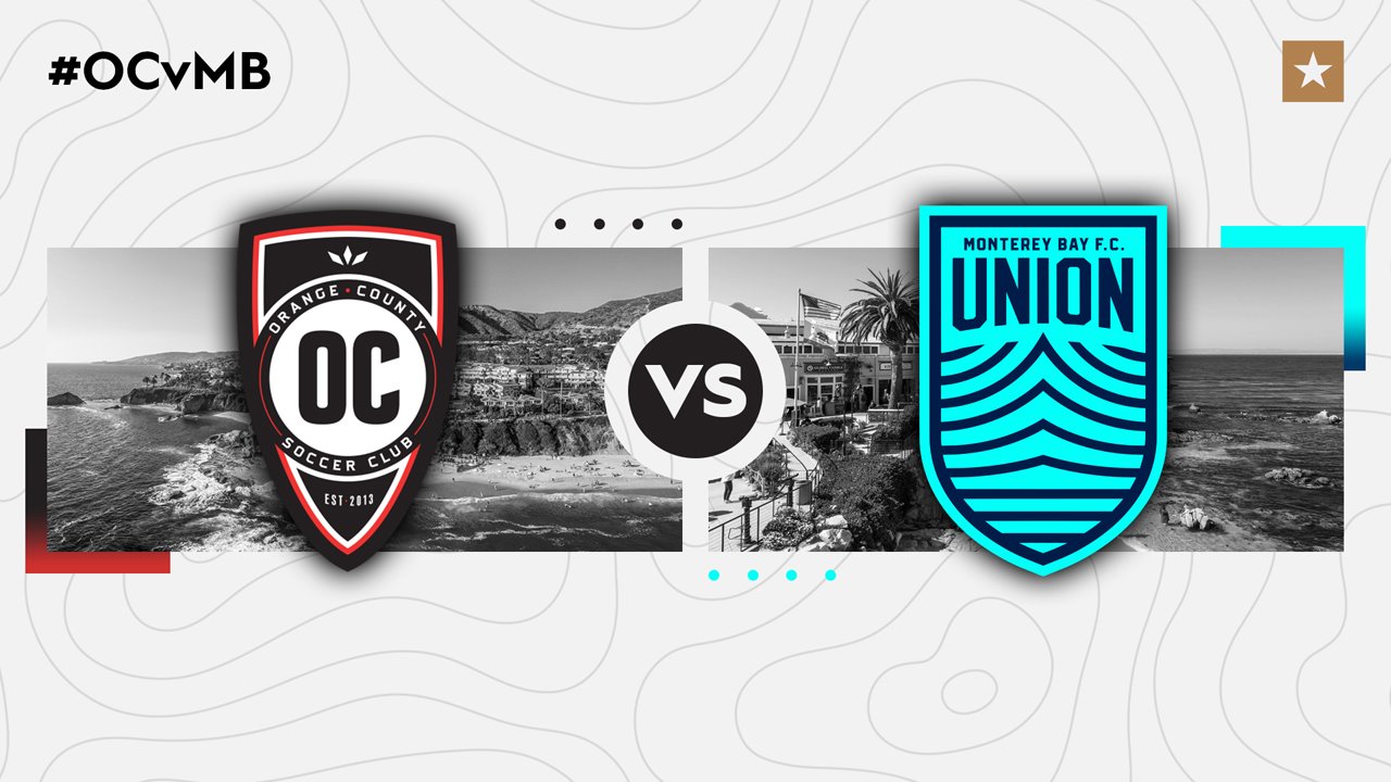 Orange County SC vs Monterey Bay FC poster