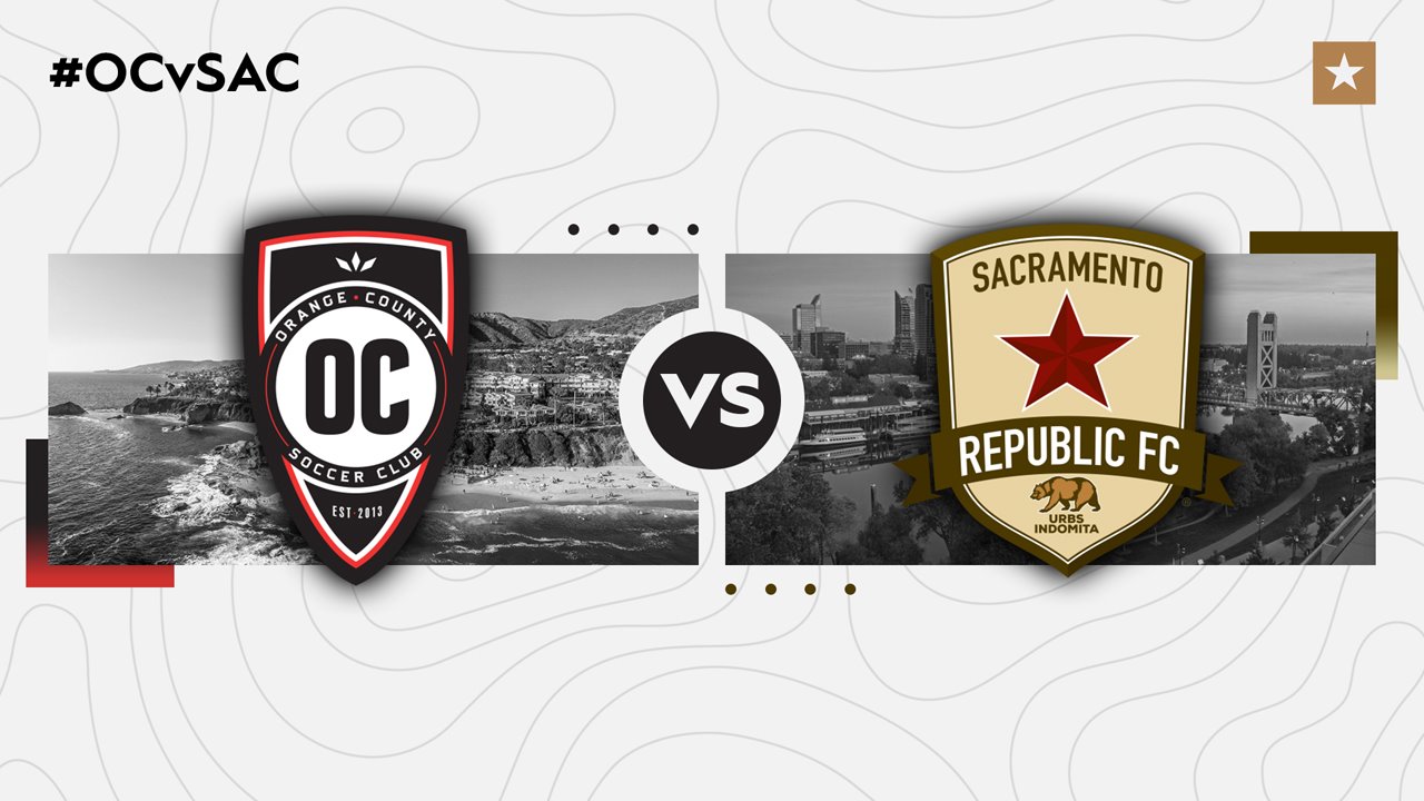 Orange County SC vs Sacramento Republic poster