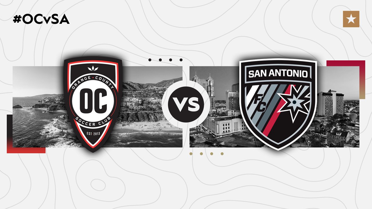 Orange County SC vs San Antonio poster