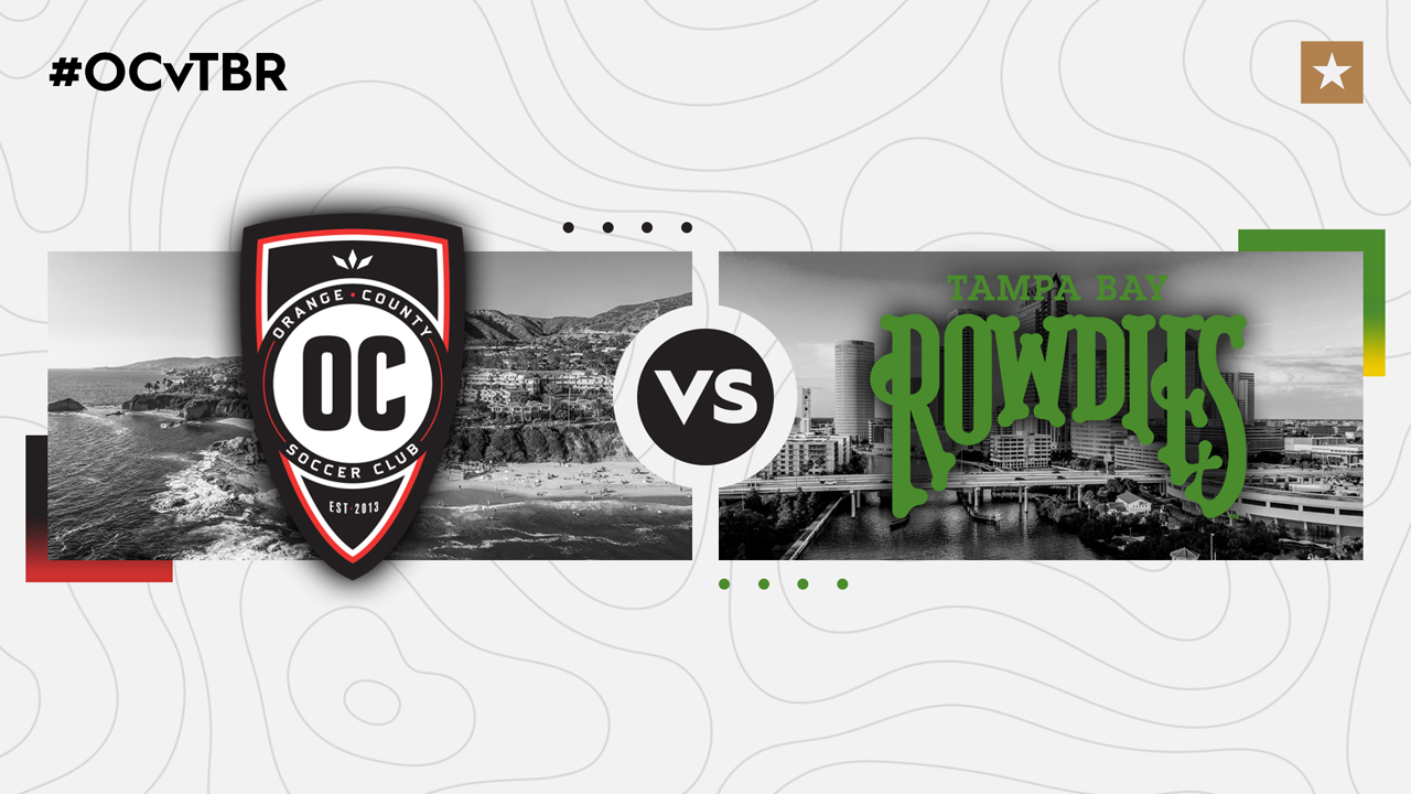 Orange County SC vs Tampa Bay Rowdies poster