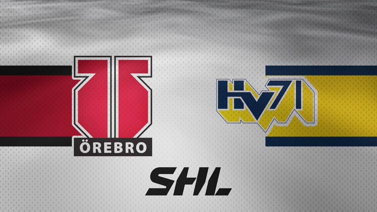 Örebro HK vs HV71 poster