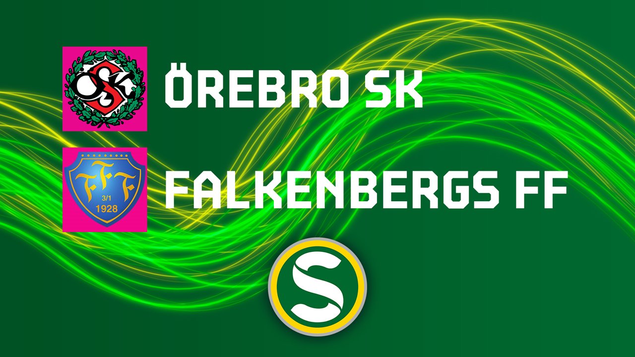 Örebro vs Falkenberg poster