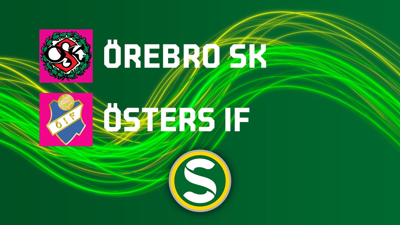 Örebro vs Öster poster