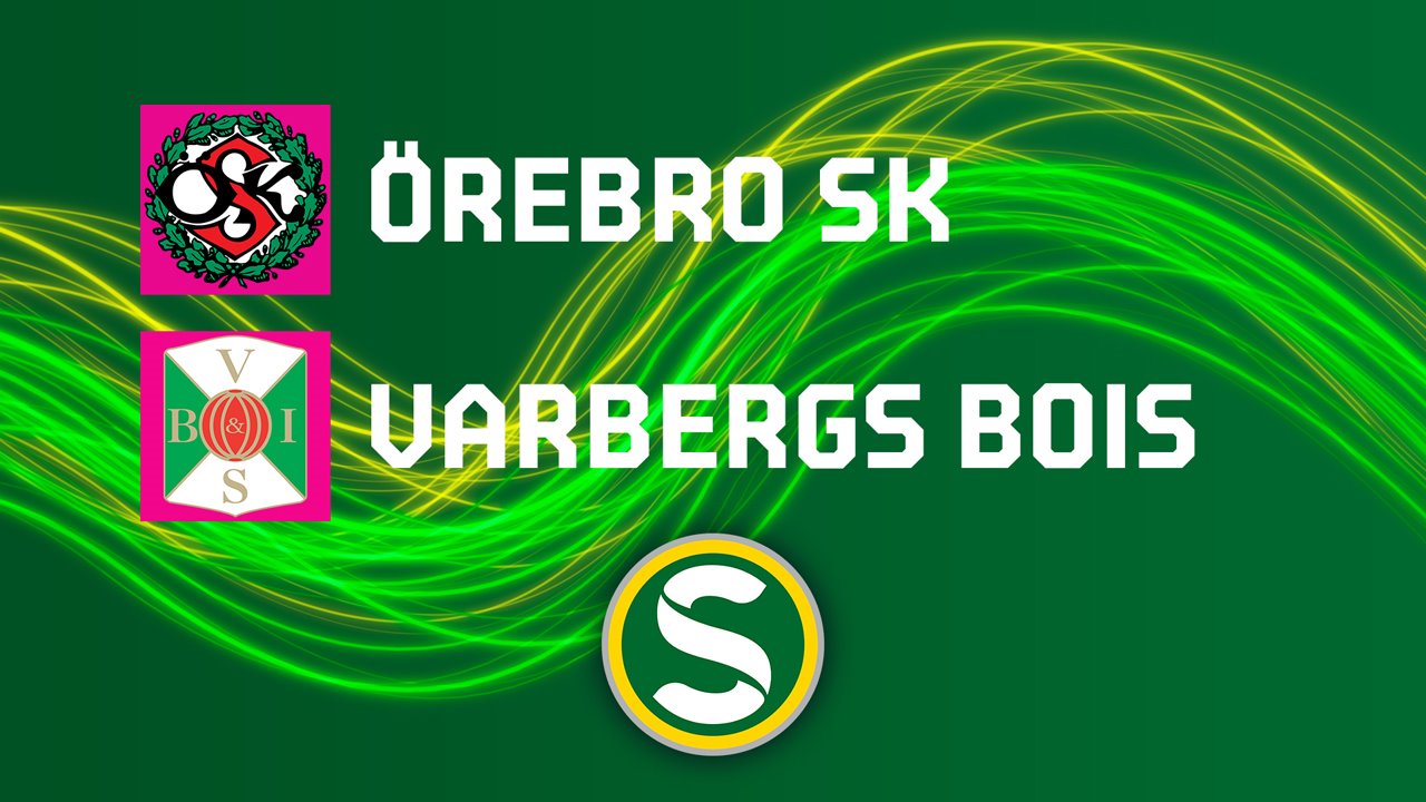 Örebro vs Varberg poster