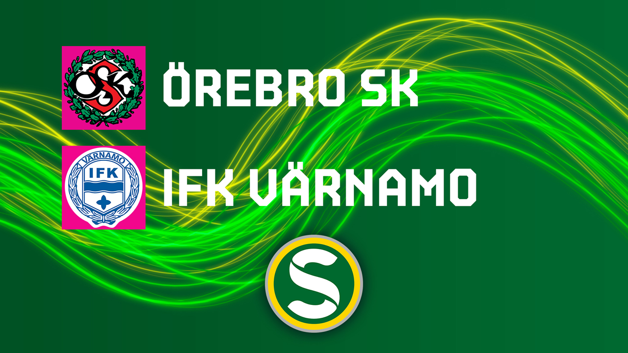 Örebro vs Värnamo poster