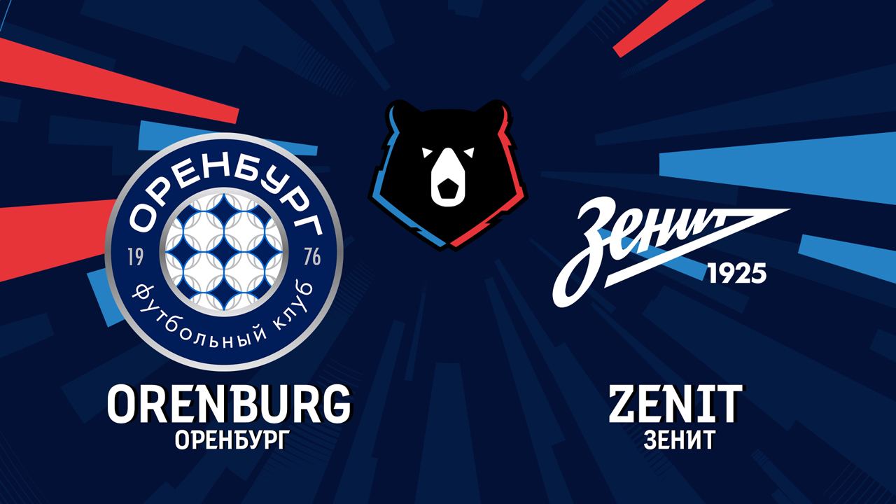 Orenburg vs Zenit Saint Petersburg poster