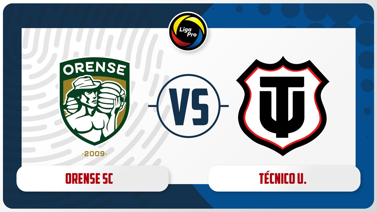 Orense vs Técnico Universitario poster