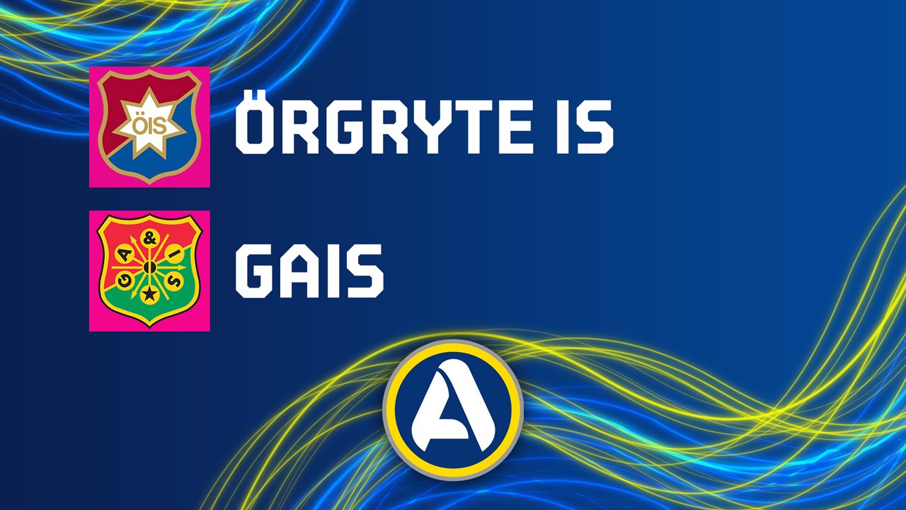 Örgryte vs GAIS poster