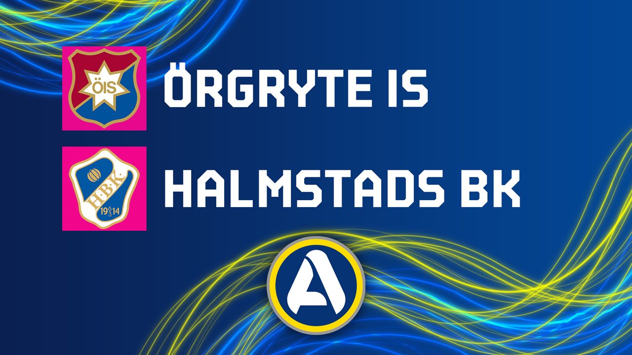 Örgryte vs Halmstad poster