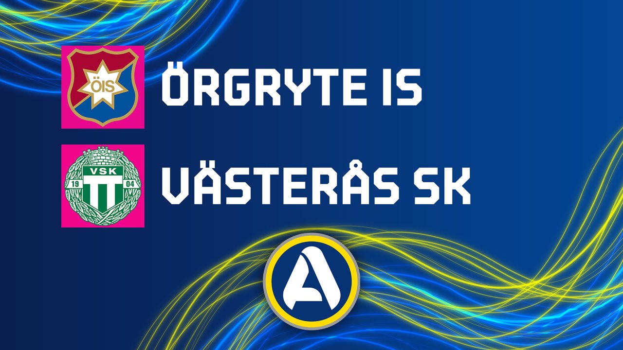 Örgryte vs Västerås poster